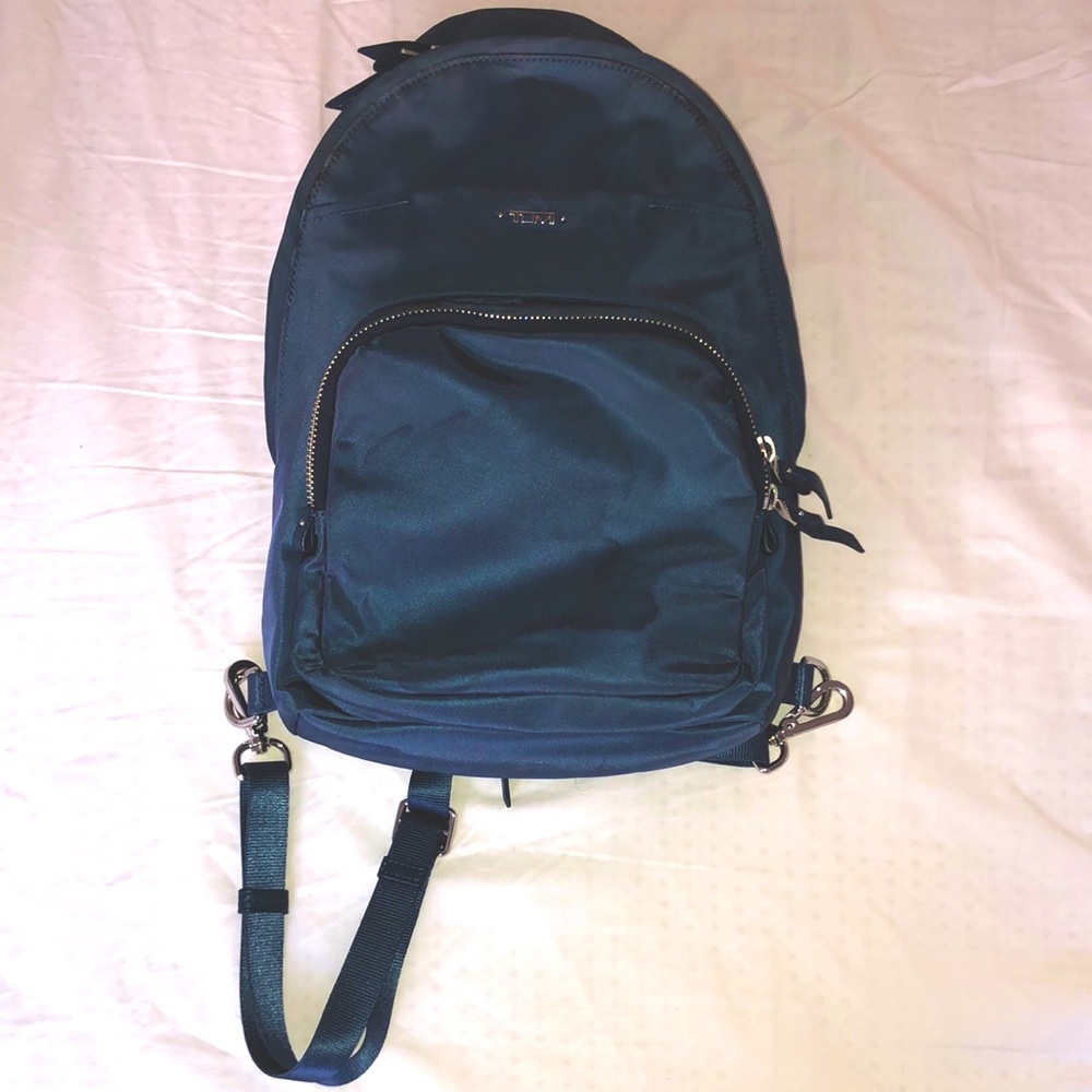 Tumi Blue Backpack Durable and Practical